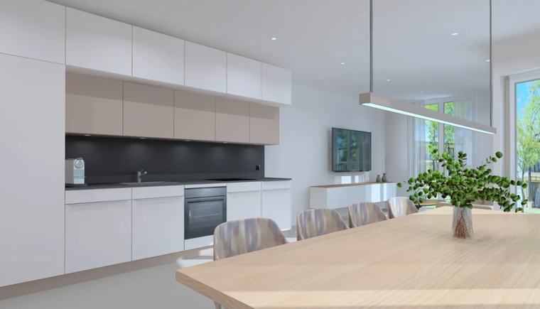 Haus Idefix, Visualisierung